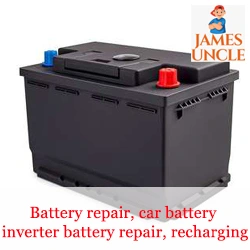 Battery repair recharging Mr. Netai Biswas in Habra
